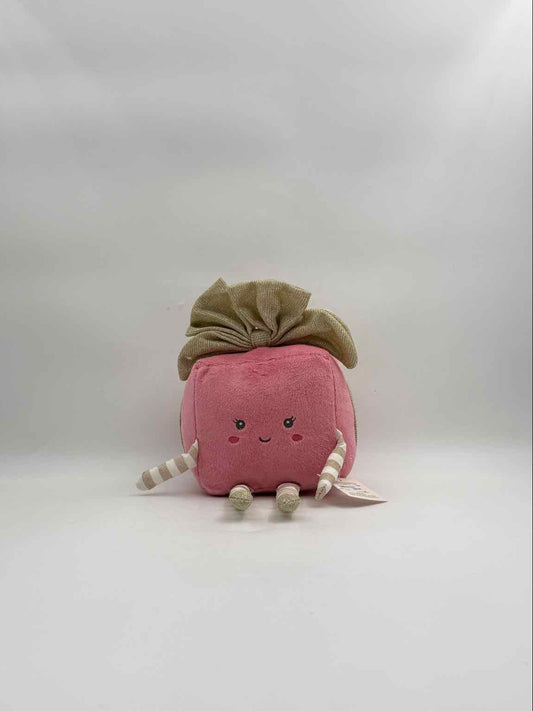 Pretty Present Pink Plush Toy Holiday Gift Stuffed Animal