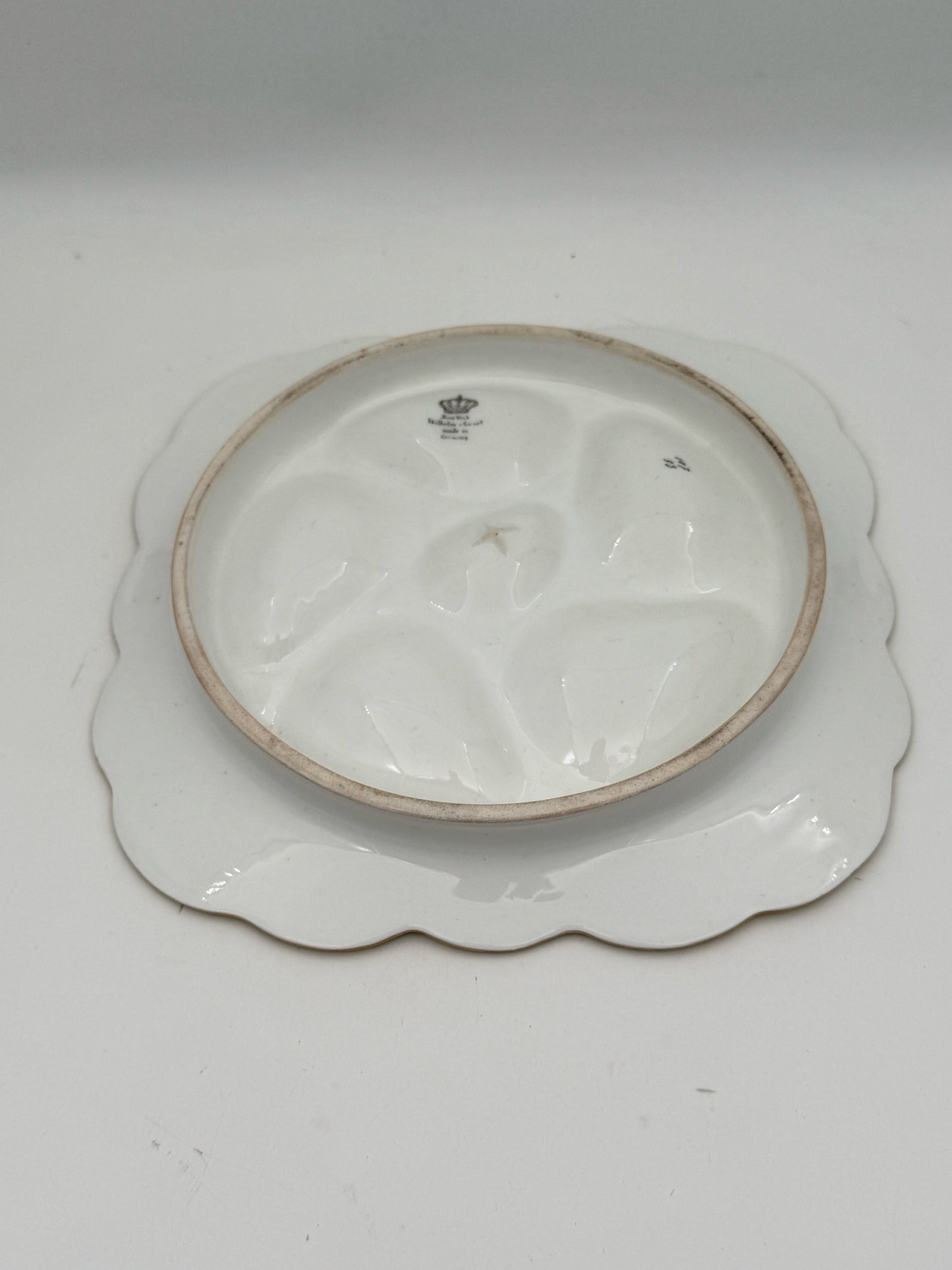 Vintage Wilhelm Ang Graef Oyster Plate