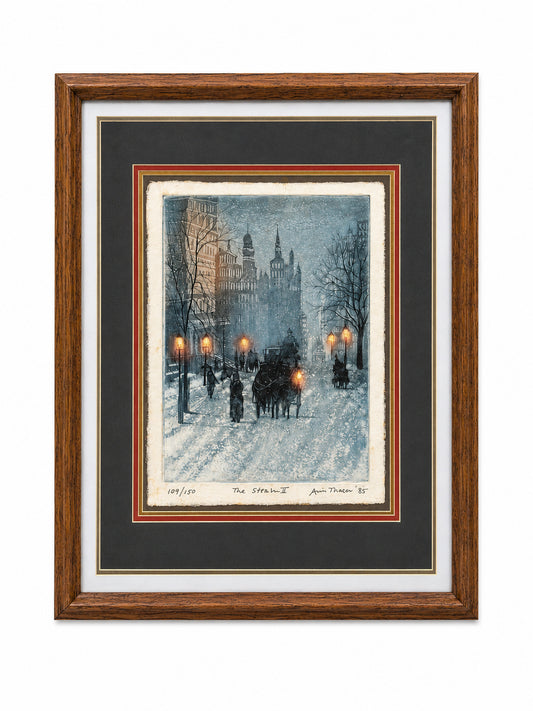 Avi Thaw "The Storm II" Framed Engraving