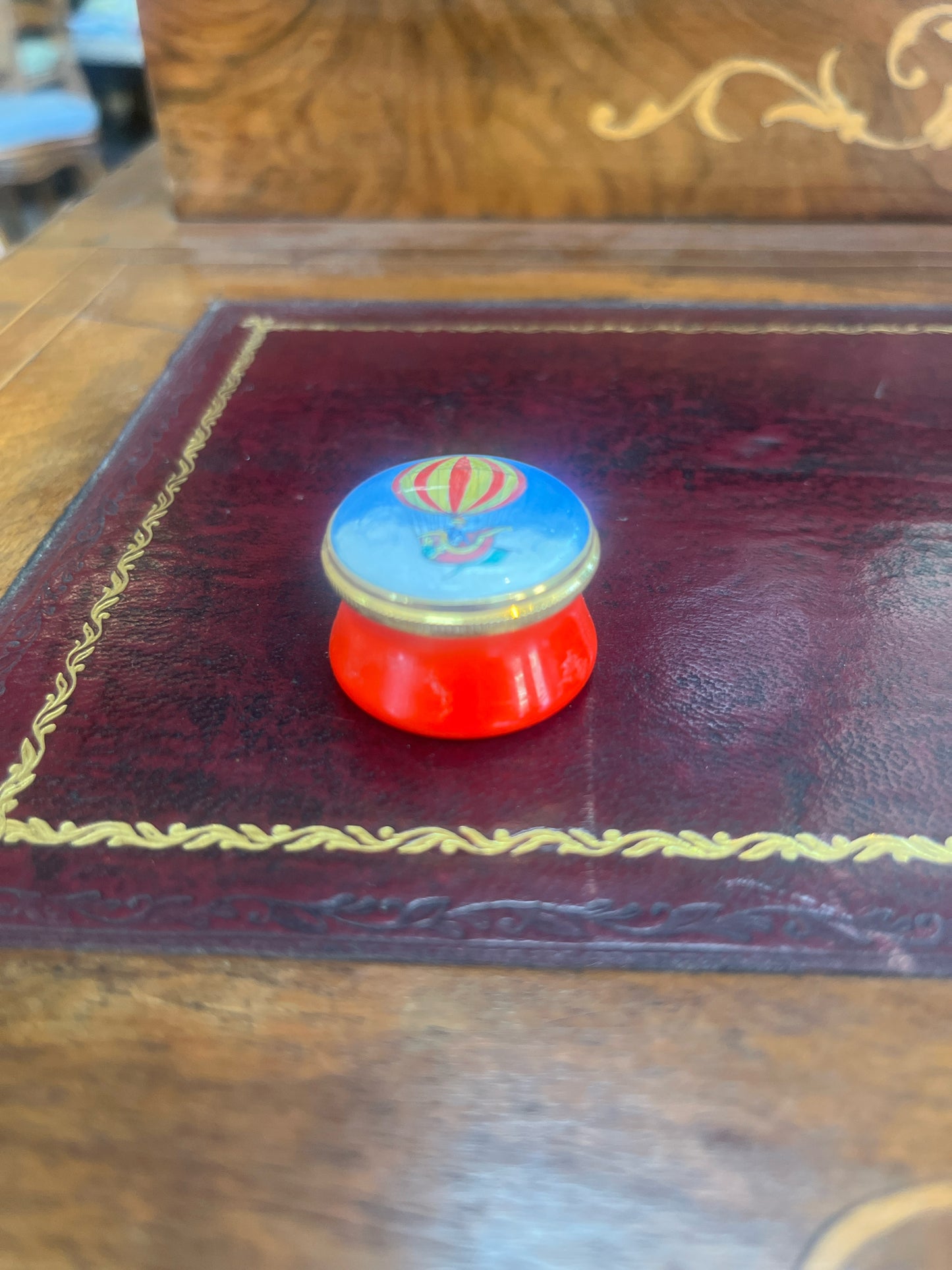 English Enamel Box