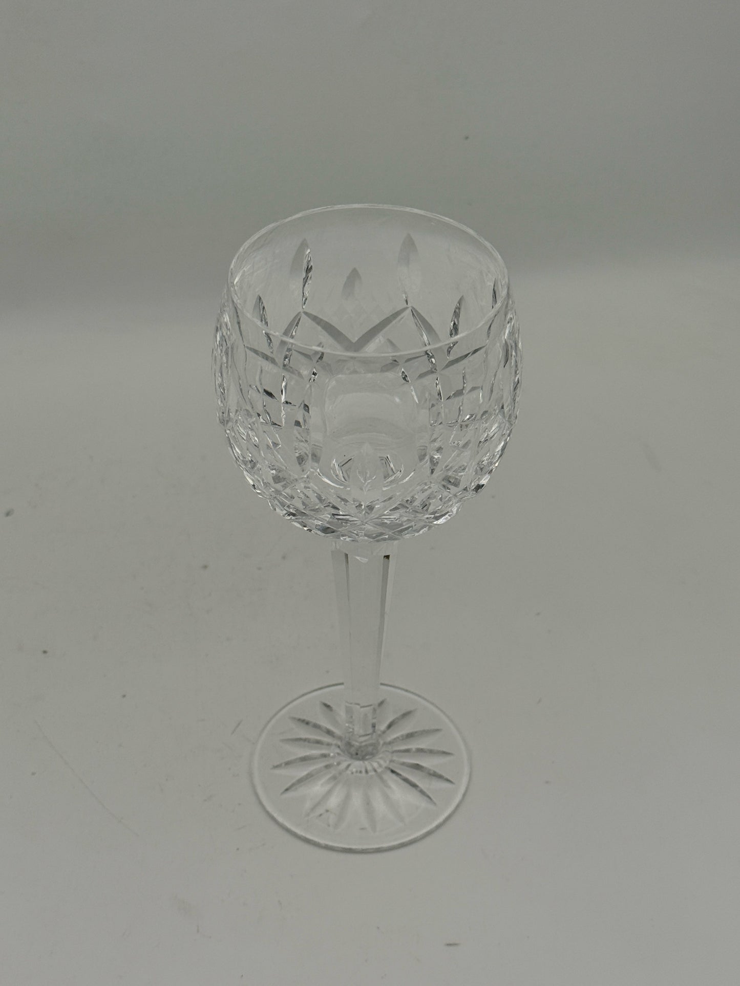 Waterford Crystal Lismore Wine Hocks- Set Of Siz