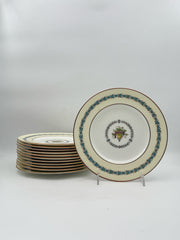 Wedgwood Appledore Salad Plates- Set Of 12