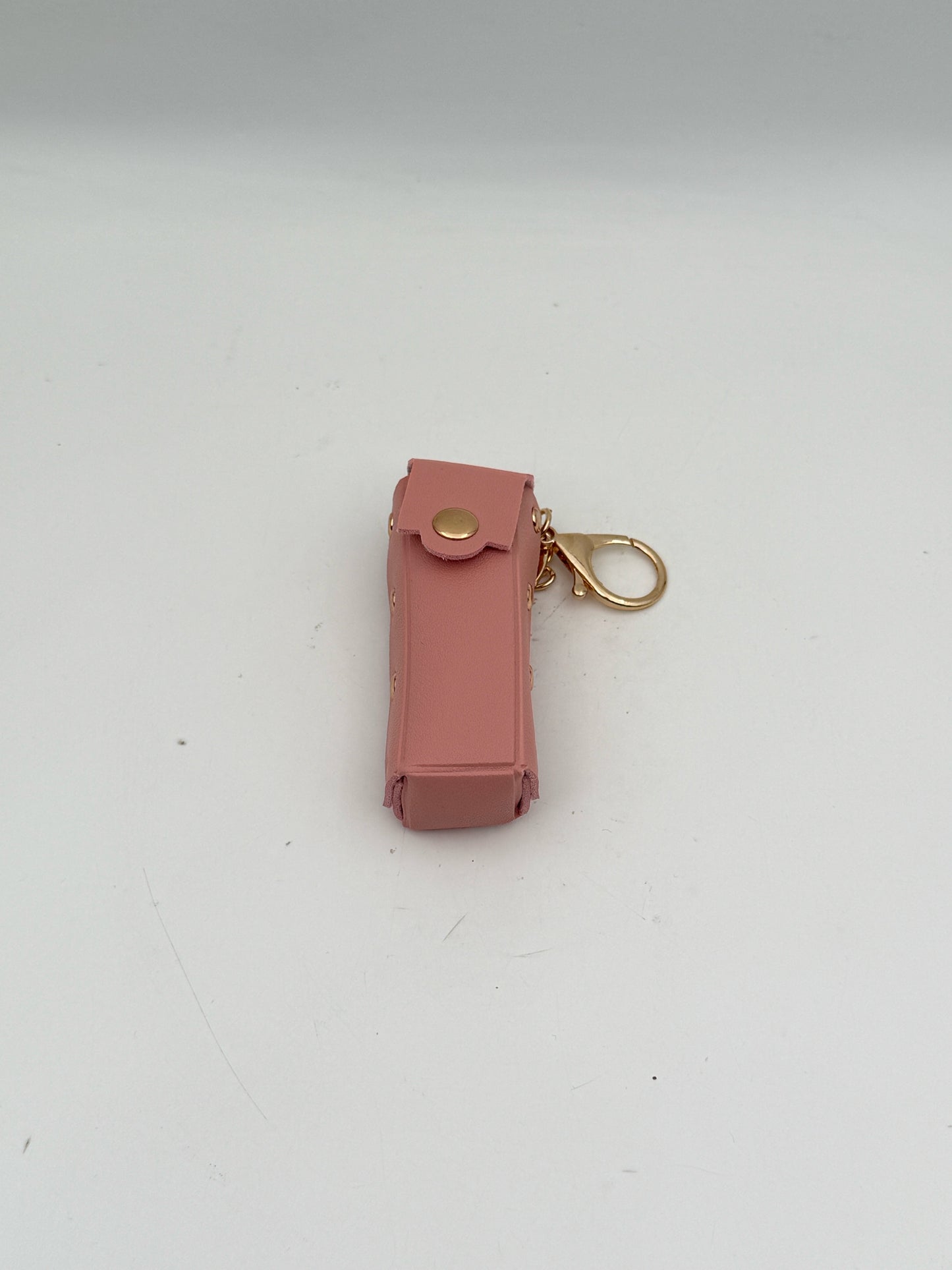 Pink Lipstick Keychain