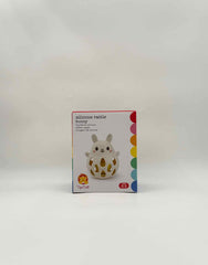 Tiger Tribe Silicone Bunny Rattle – Soft Sensory Baby Toy
