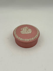 Wedgwood Pink Covered Bowl