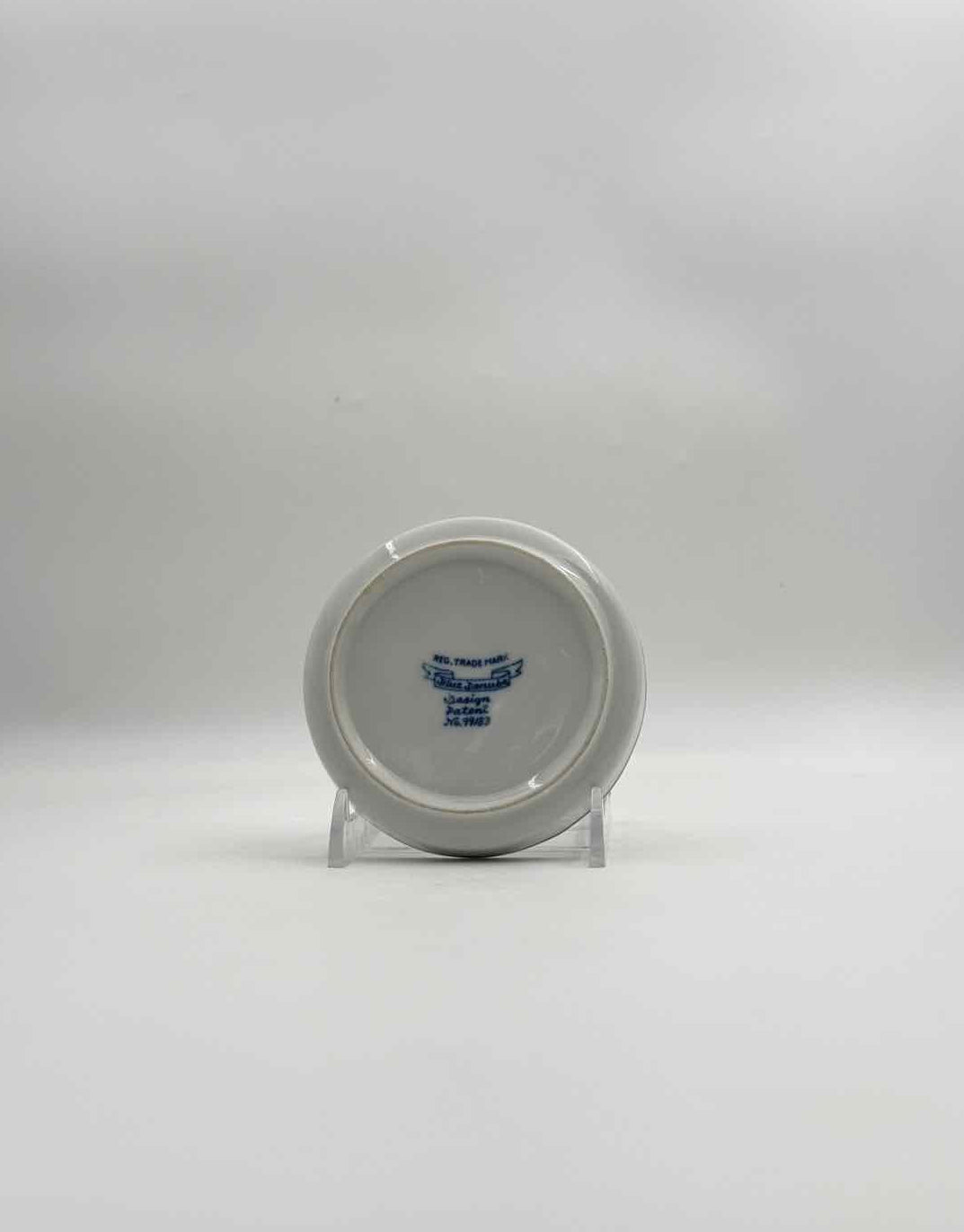 Blue Danube Round Butter Pat Coaster Blue Onion China