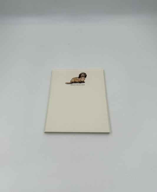 Dog Notecards – Dachshund Set of 6 by Fable & Sage with Envelopes