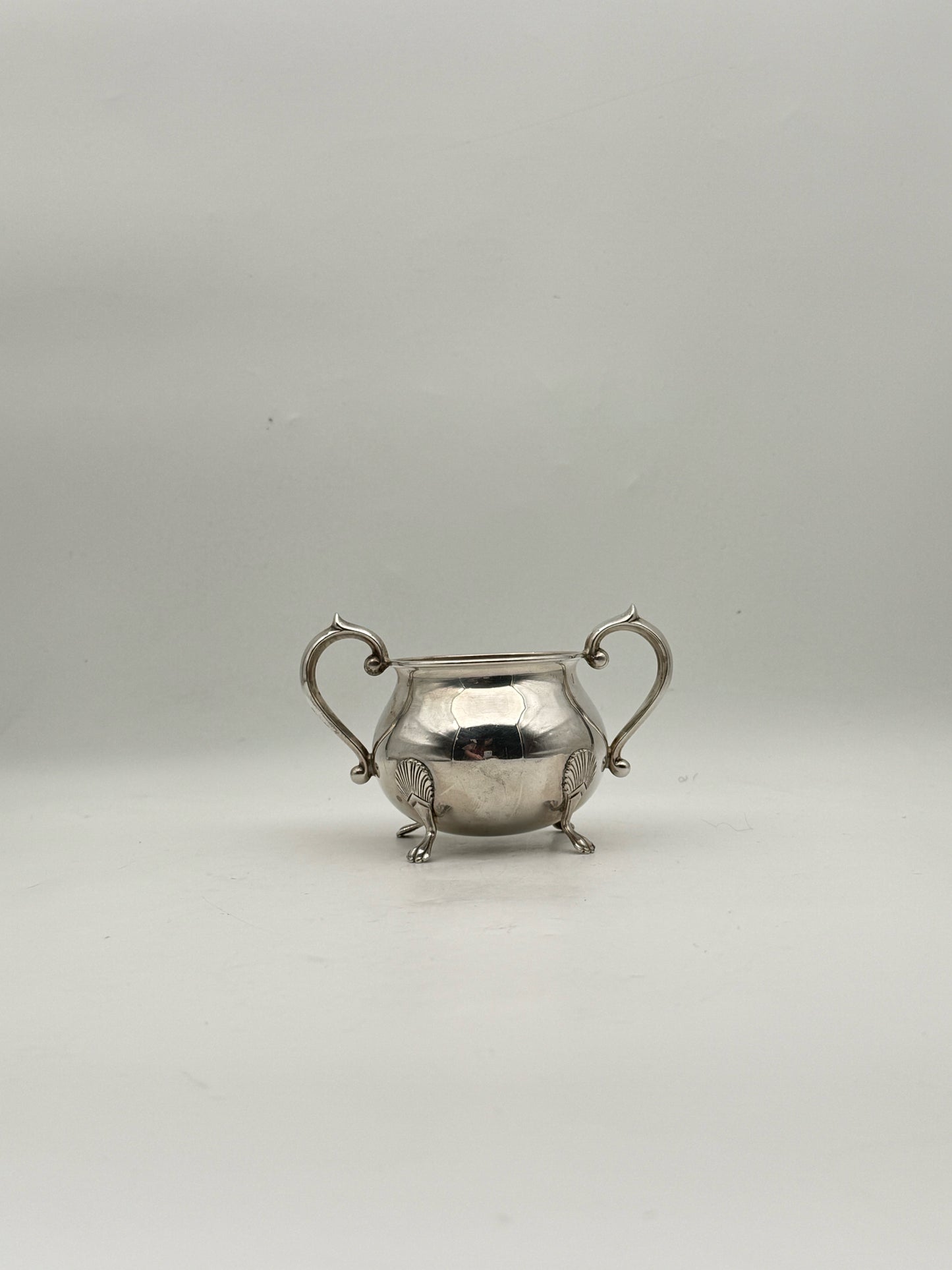 FB Rogers Sterling Silver Sugar Bowl And Creamer