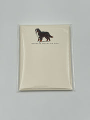 Fable & Sage Bernese Mountain Dog  Flat Note Cards – Set of 6 with Envelopes