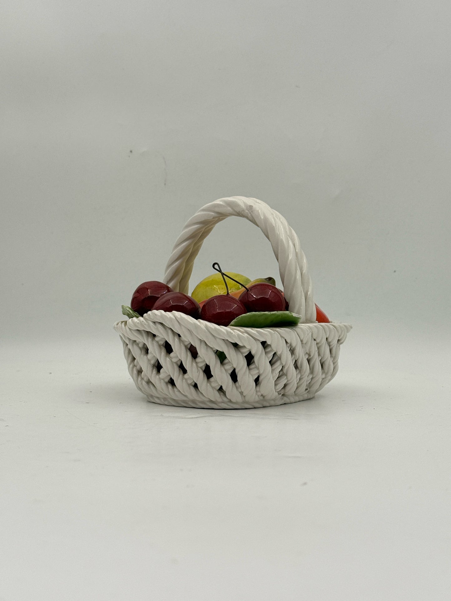 Italian Ceramic Fruit Basket
