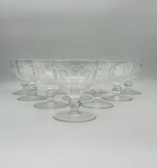 Waterford Crystal Colleen Short Stem Cocktail Glasses- Set Of 10