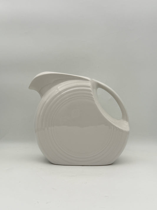Homer Laughlin Fiesta Ware Gray Pitcher