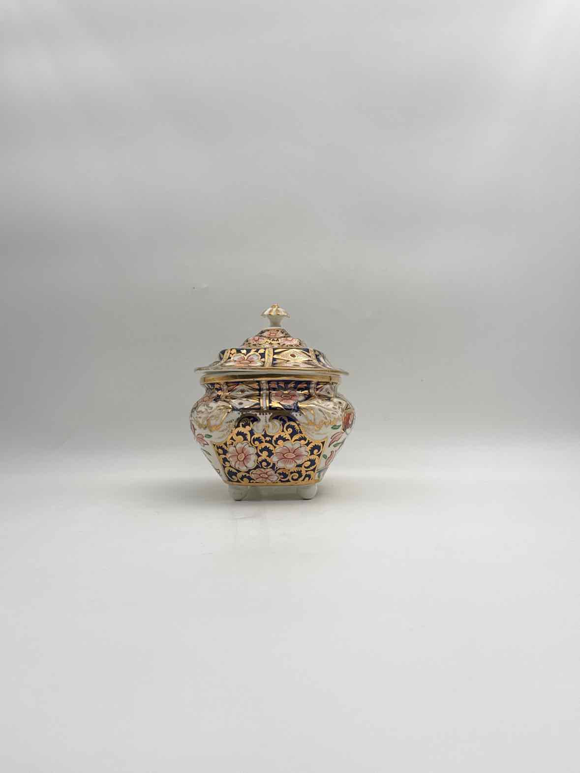 Antique Edwardian Royal Crown Derby Old Imari Tea Set – c.1900