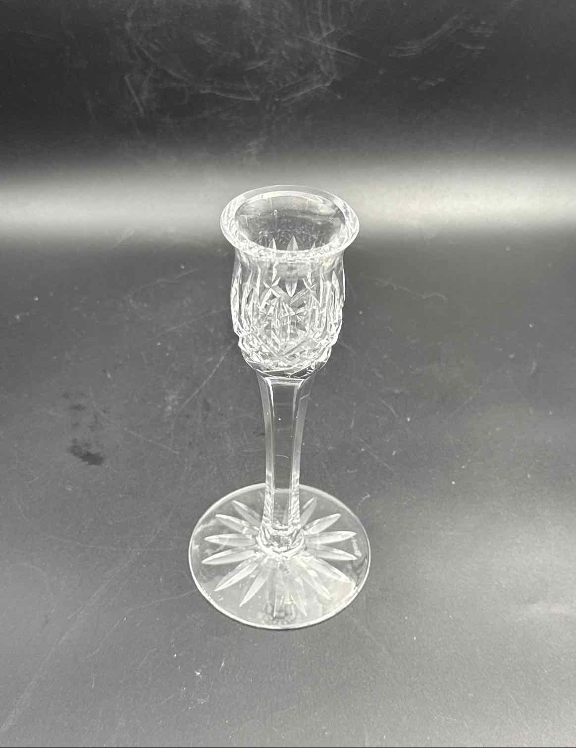 Waterford Crystal Candlesticks Pair Cut Crystal Candle Holders Decor