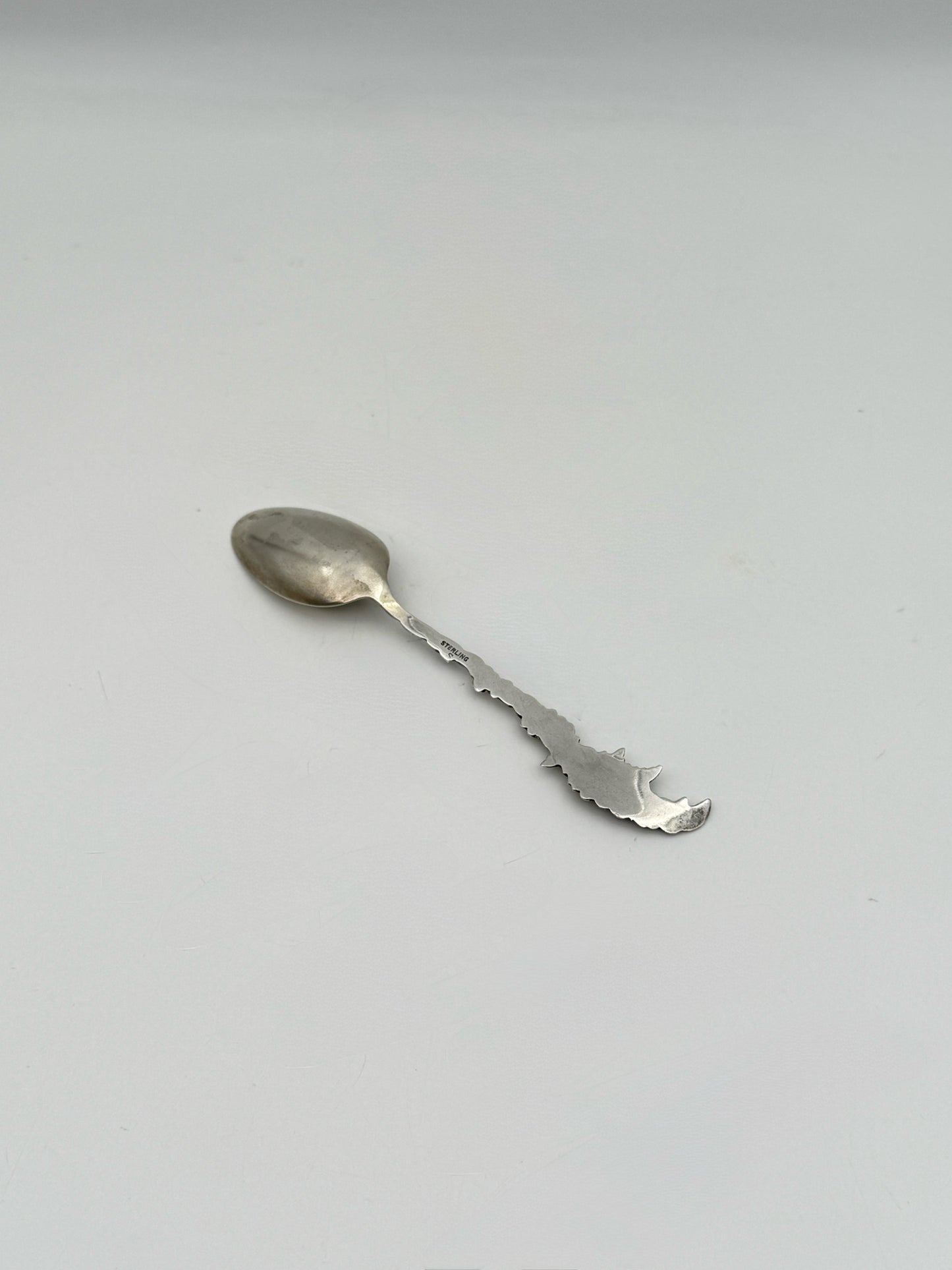 Vintage Honorary T.B. Reed Portland Maine Sterling Souvenir Spoon