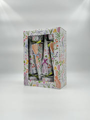 Caspari Bunny Field Celebration Party Crackers – Box of 8