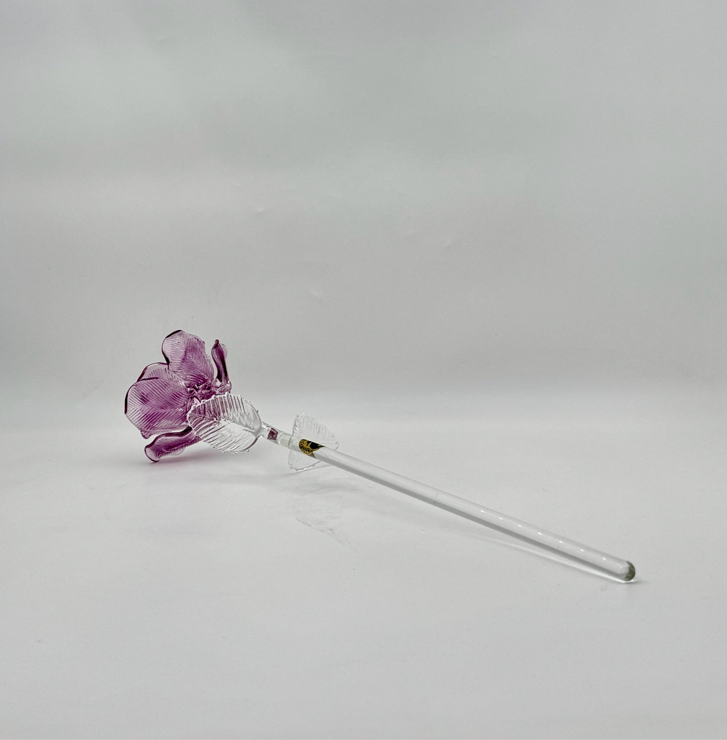 Waterford Crystal Purple Rose with Box