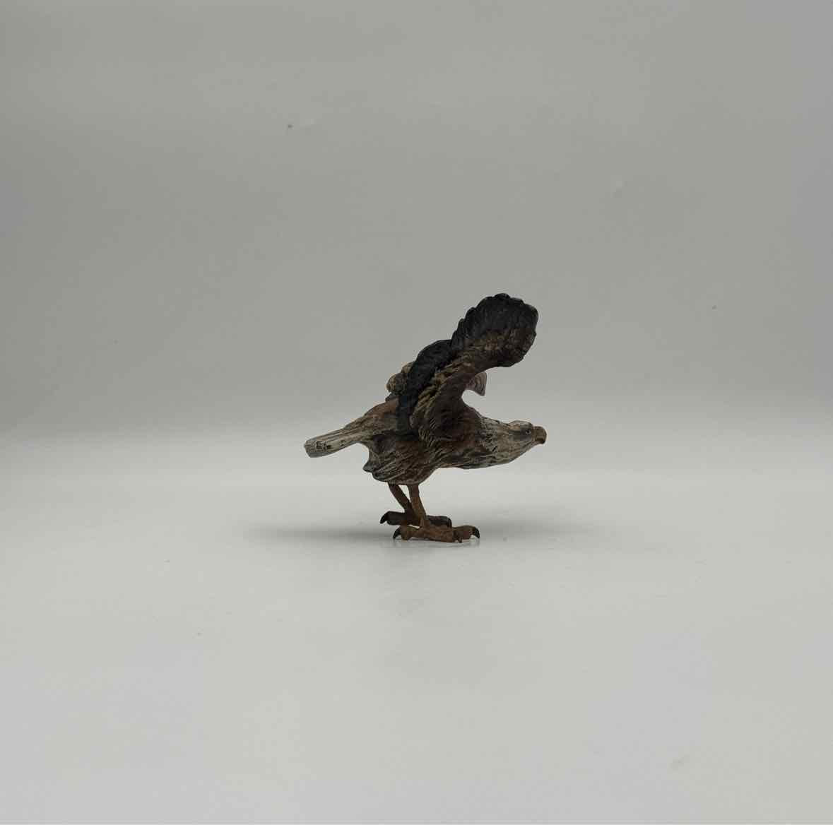 1900 Vienna Cold Painted Bronze Eagle Miniature Figurine