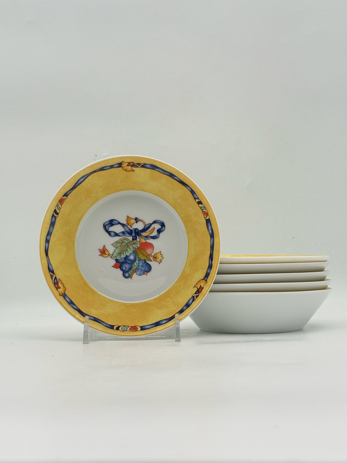 Bernardaud "Borghese"- 36 Pieces Of Placesettings And Servingware