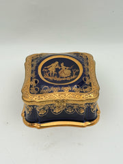 Imperial Limoges Courting Scene Box