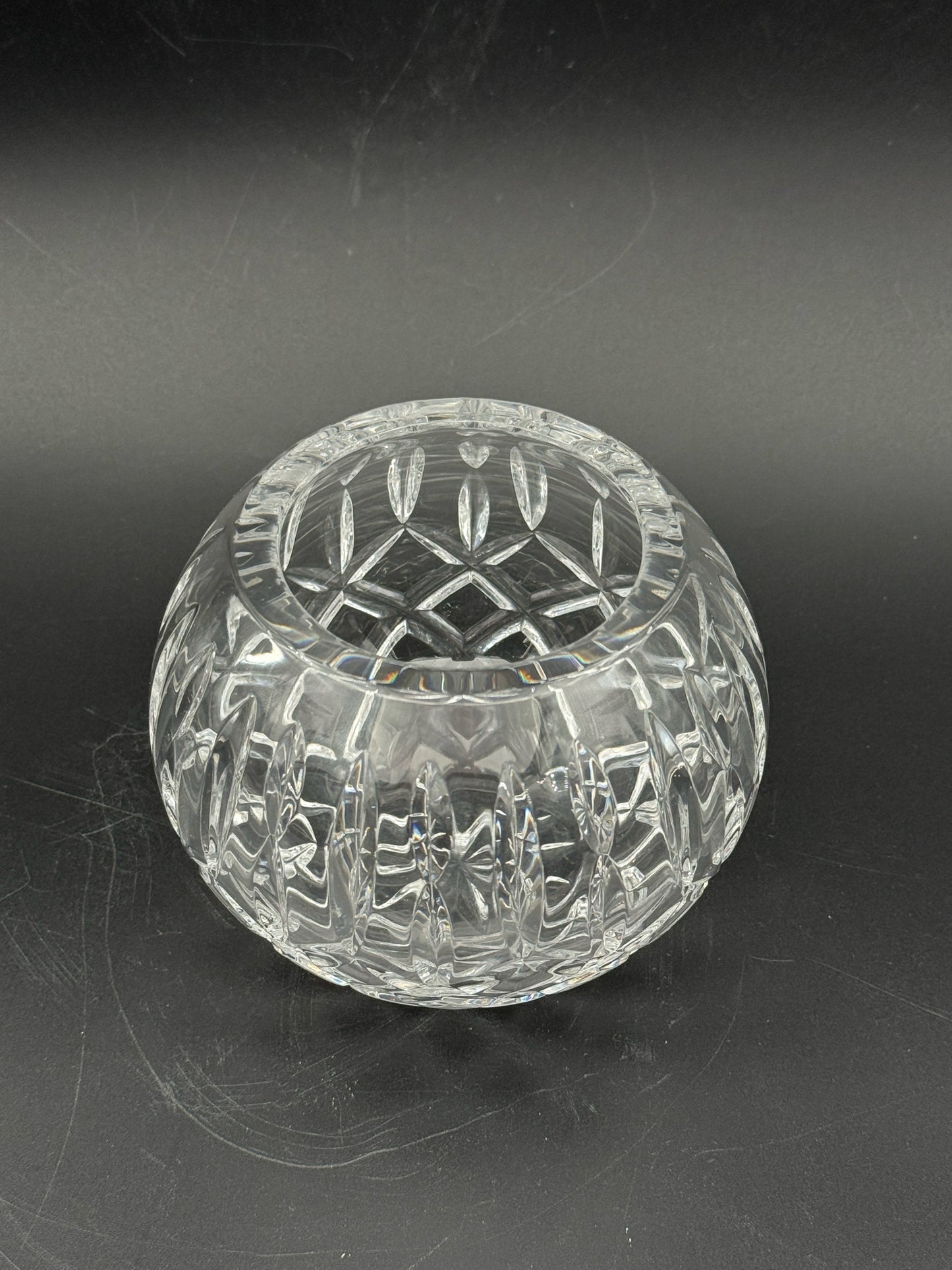 Small Crystal Rose Bowl