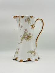 Haviland Limoges Floral Pitcher