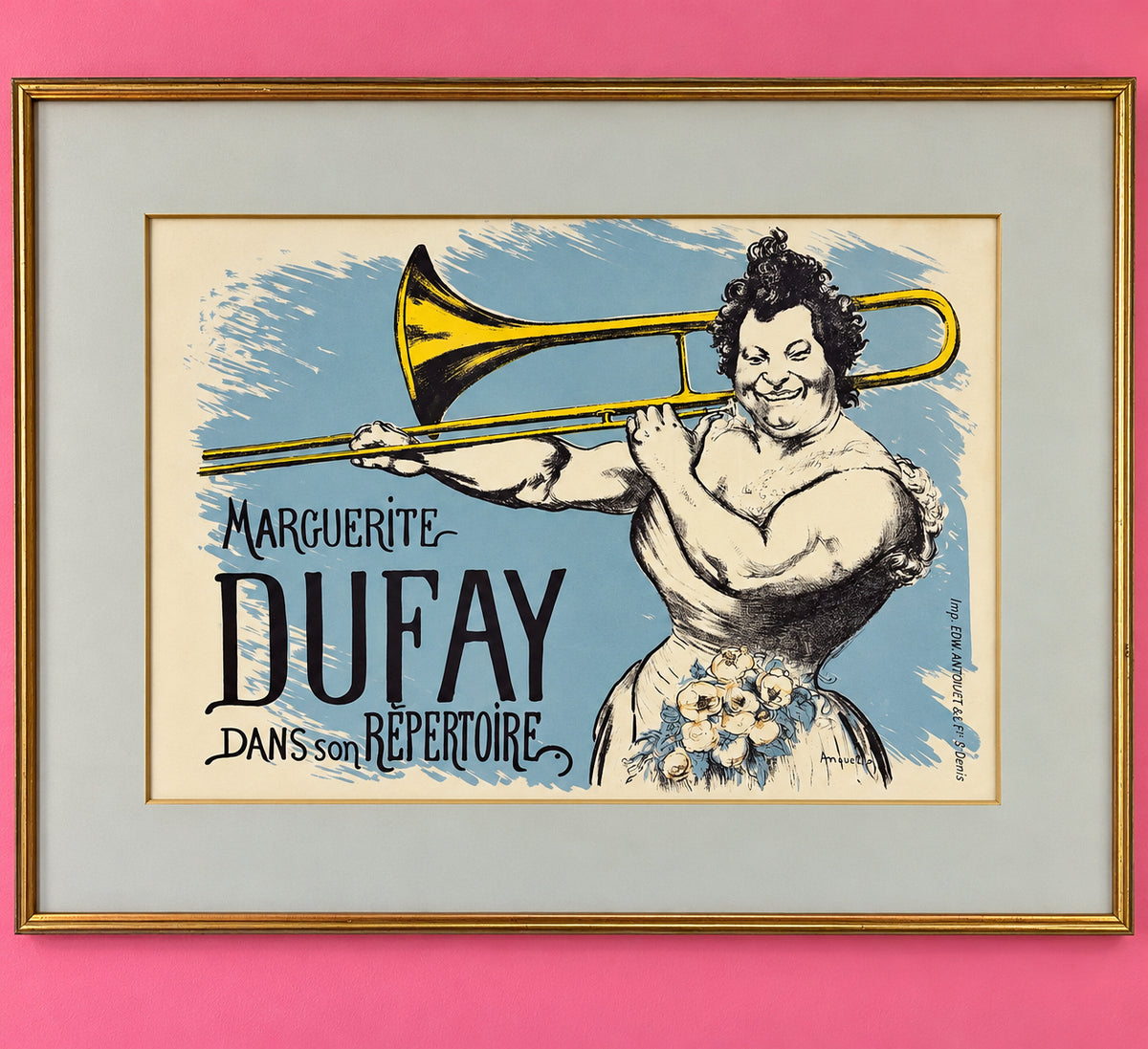 Limited Edition French Advertising Poster - In Store Pick Up Only