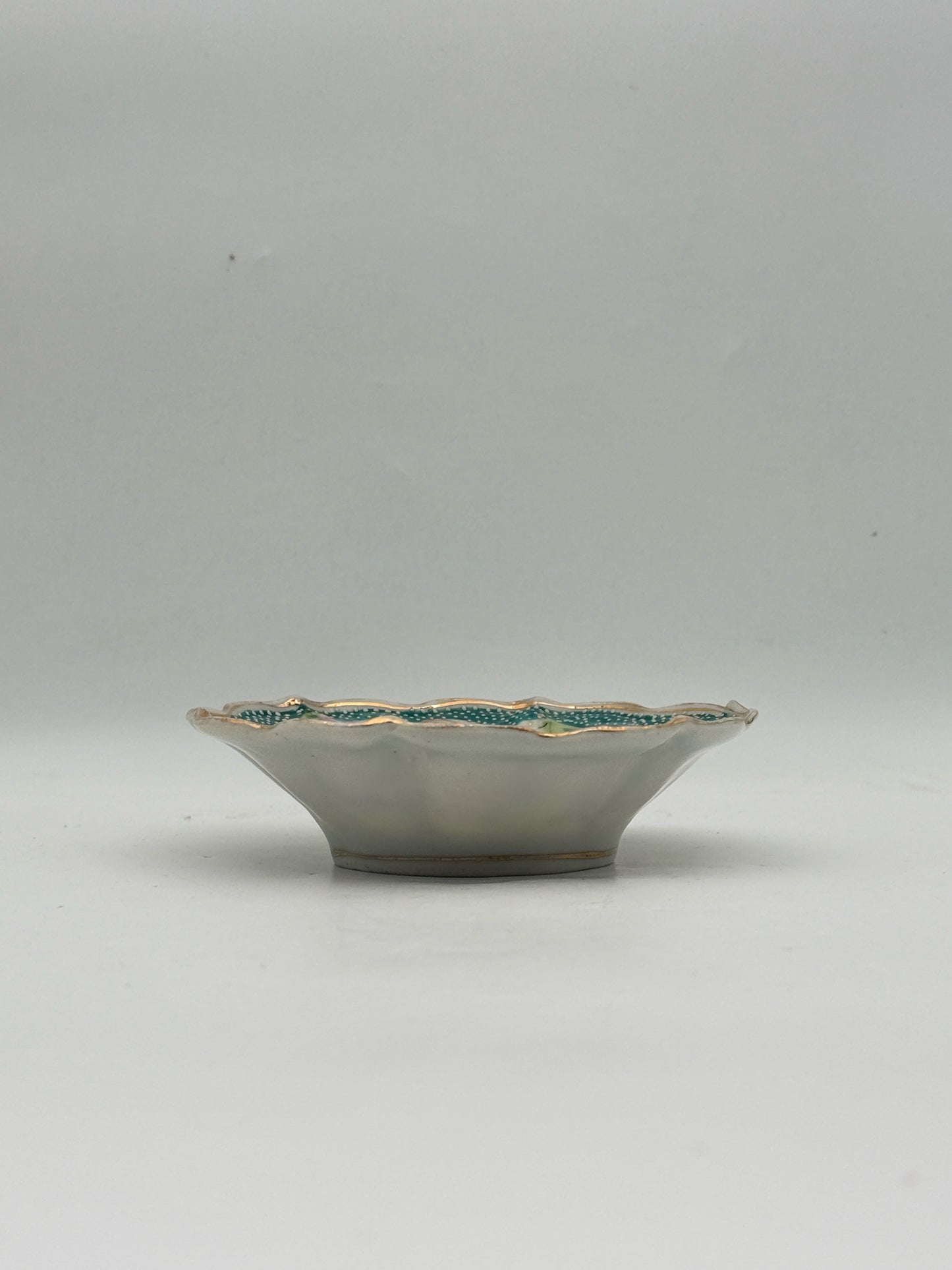 Antique Handpainted Floral Fruit Bowls- Set Of 4