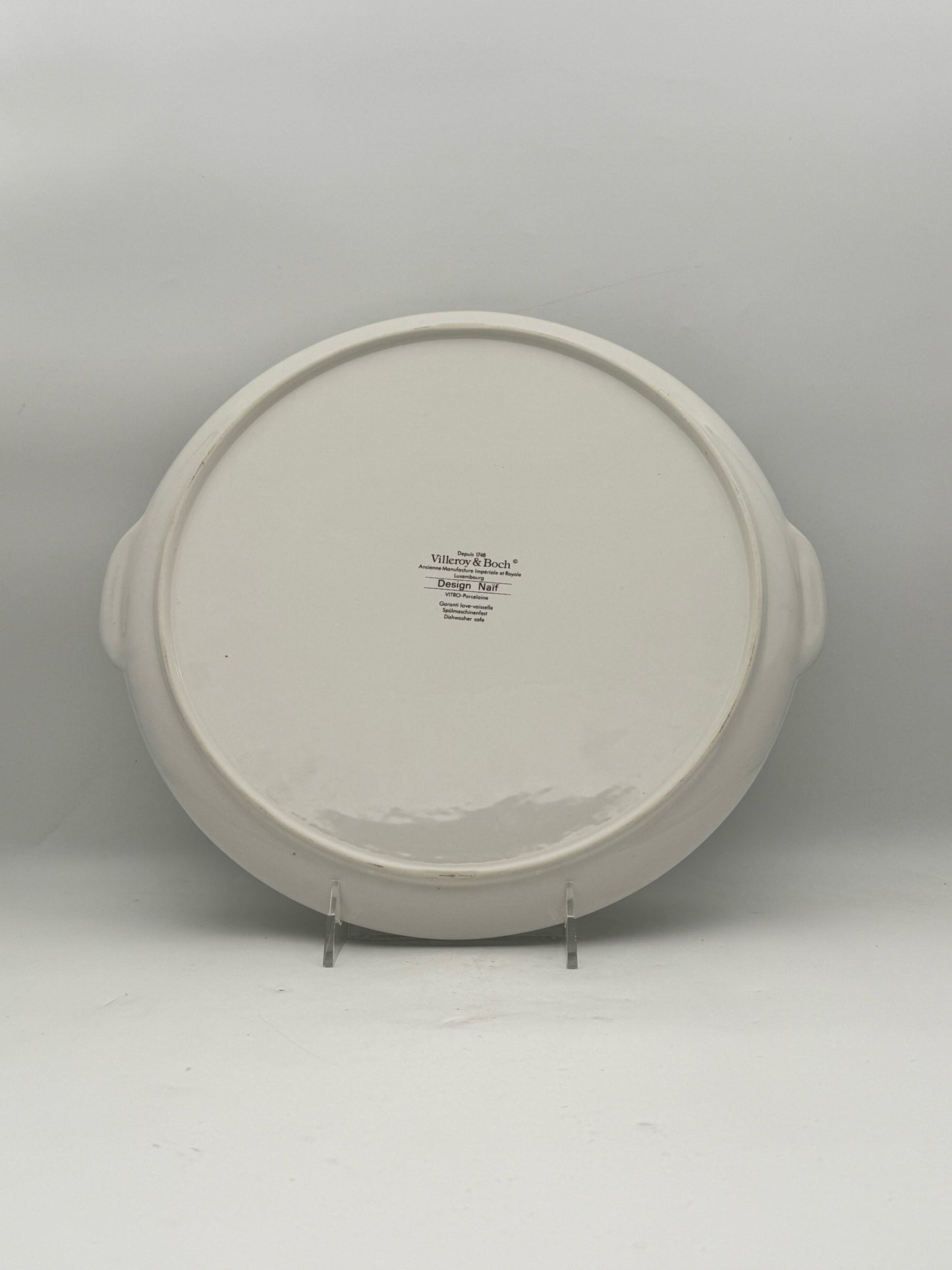 Villeroy And Boch "Design Naif" Wedding Cake Plate