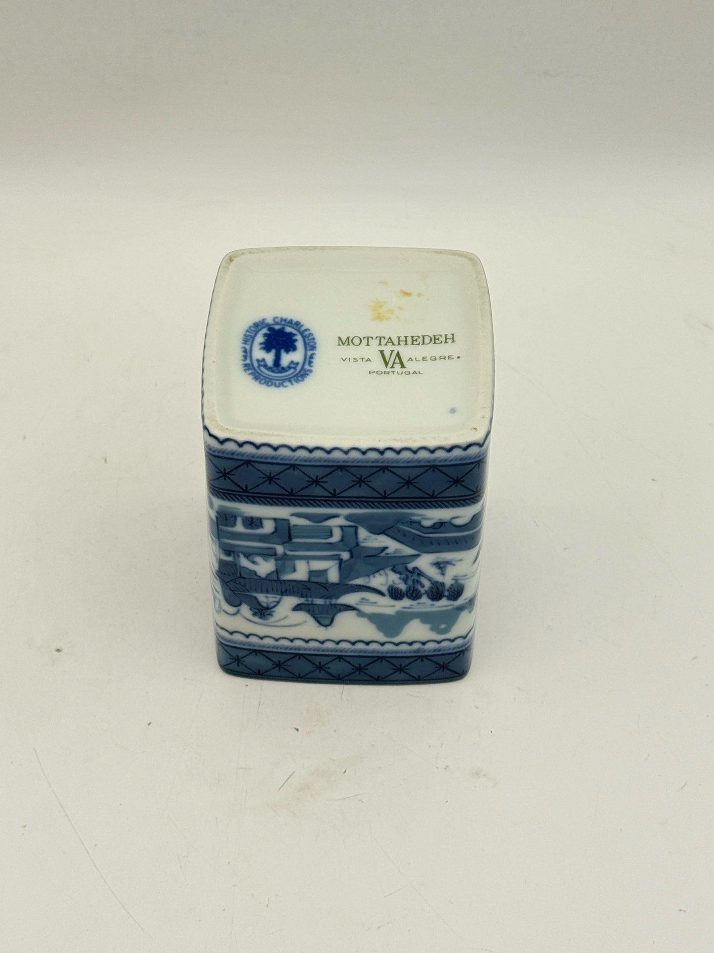 Mottahedeh Blue Canton Lidded Box