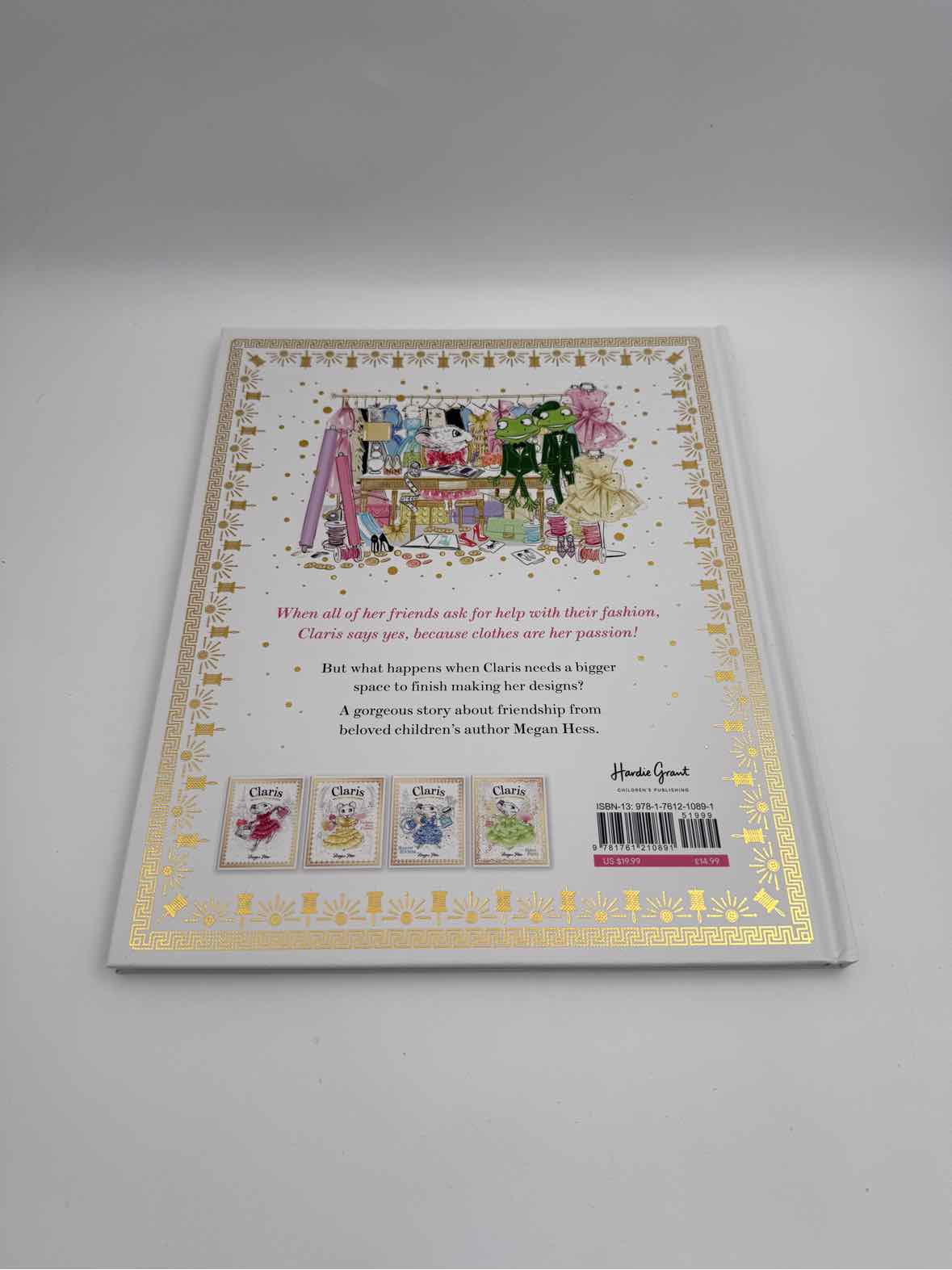 Clarice The Chicest Mouse In Paris By Megan Hess Hardcover Book