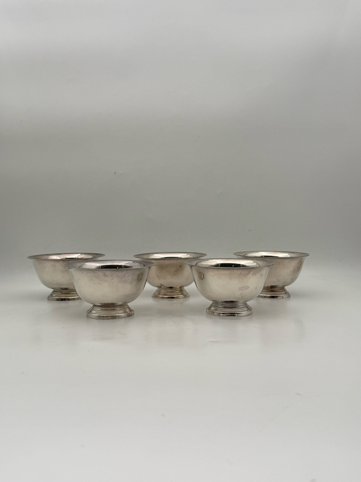 Reed & Barton Silverplate Bowls- Set Of Five