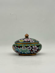 Vintage Cloisonne Bowl With Lid