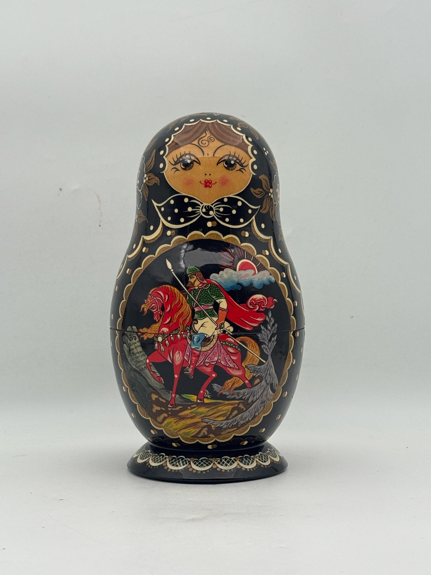 Set Of 10 Fairytale Theme Russian Nesting Dolls
