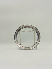 Sterling Silver Rimmed Wine Coaster