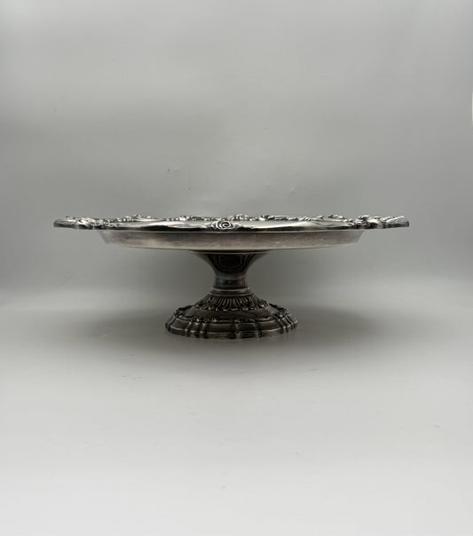 Silverplate Pedestal Cake Plate