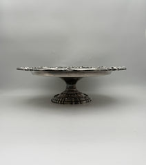 Silverplate Pedestal Cake Plate