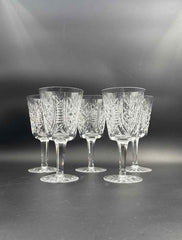 Waterford Clare Crystal Water Goblets – Set of 5