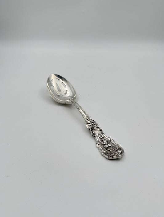 Reed & Barton Francis I Sterling Silver Pierced Serving Spoon