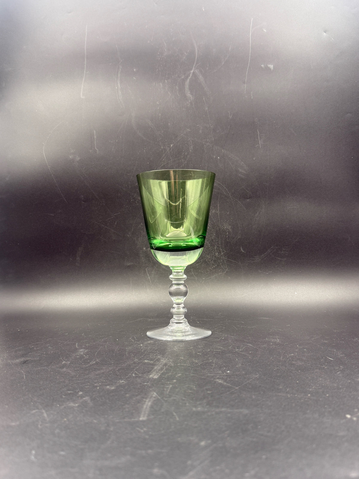 William Yeoward Green Goblets- Set Of Four
