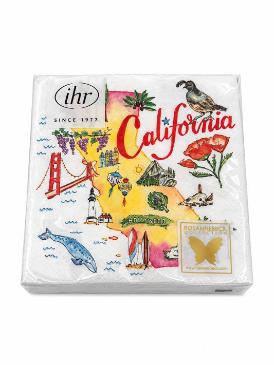 California State Cocktail Napkins
