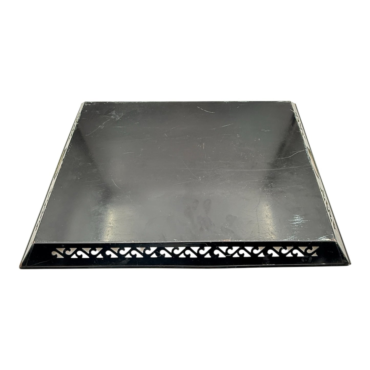 Handpainted Metal Tole Tray