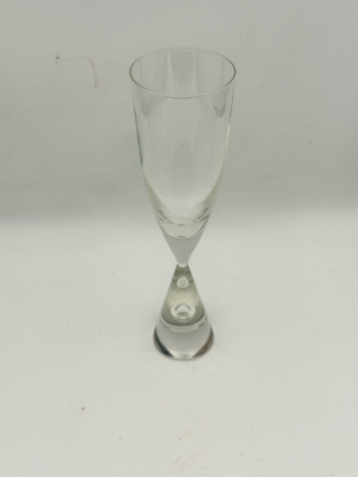Midcentury "Princess" Scandinavian Crystal Champagne Glasses- Set Of 4