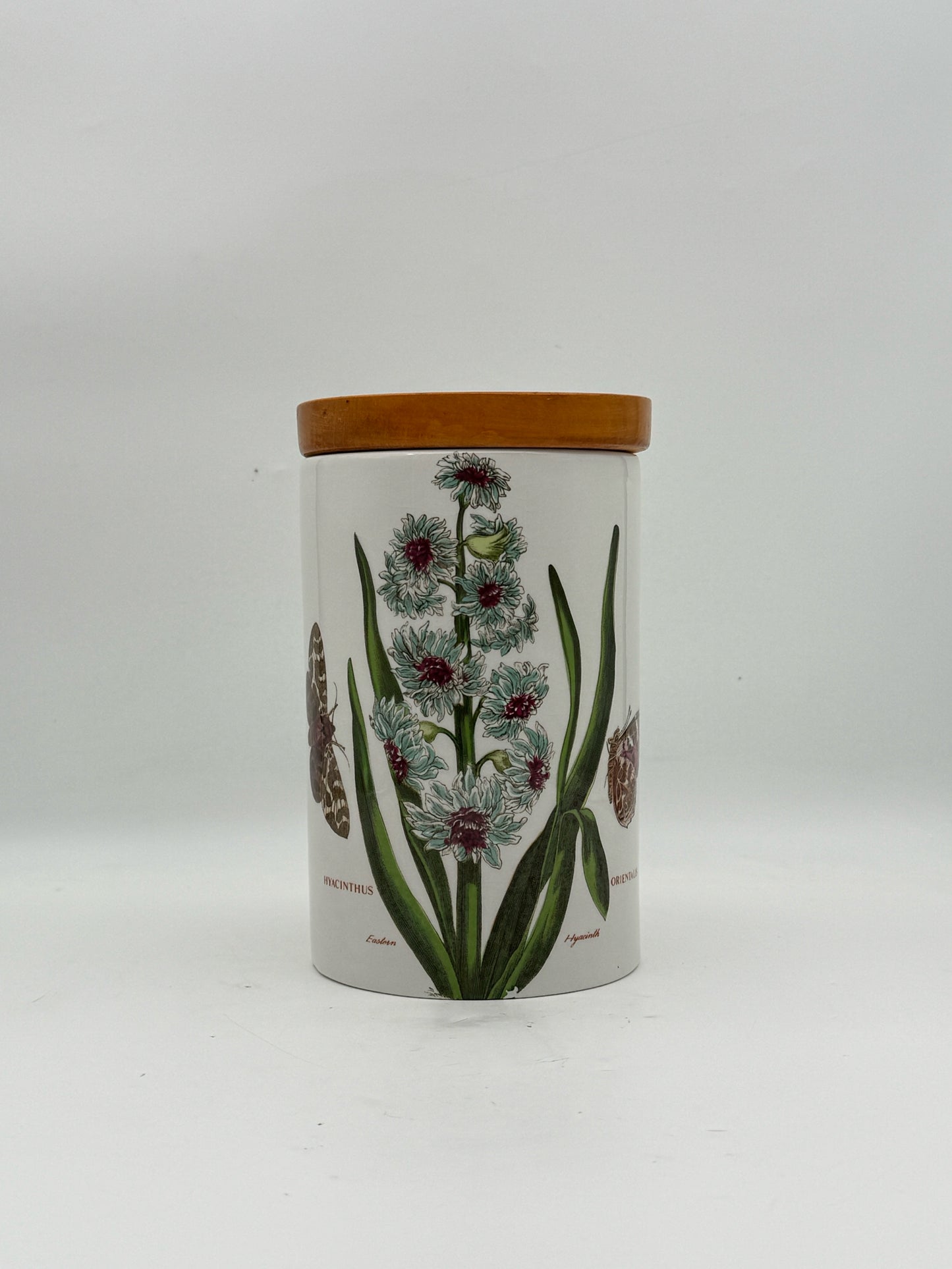 Set Of 3 Portmeirion Flower Canisters Made In England