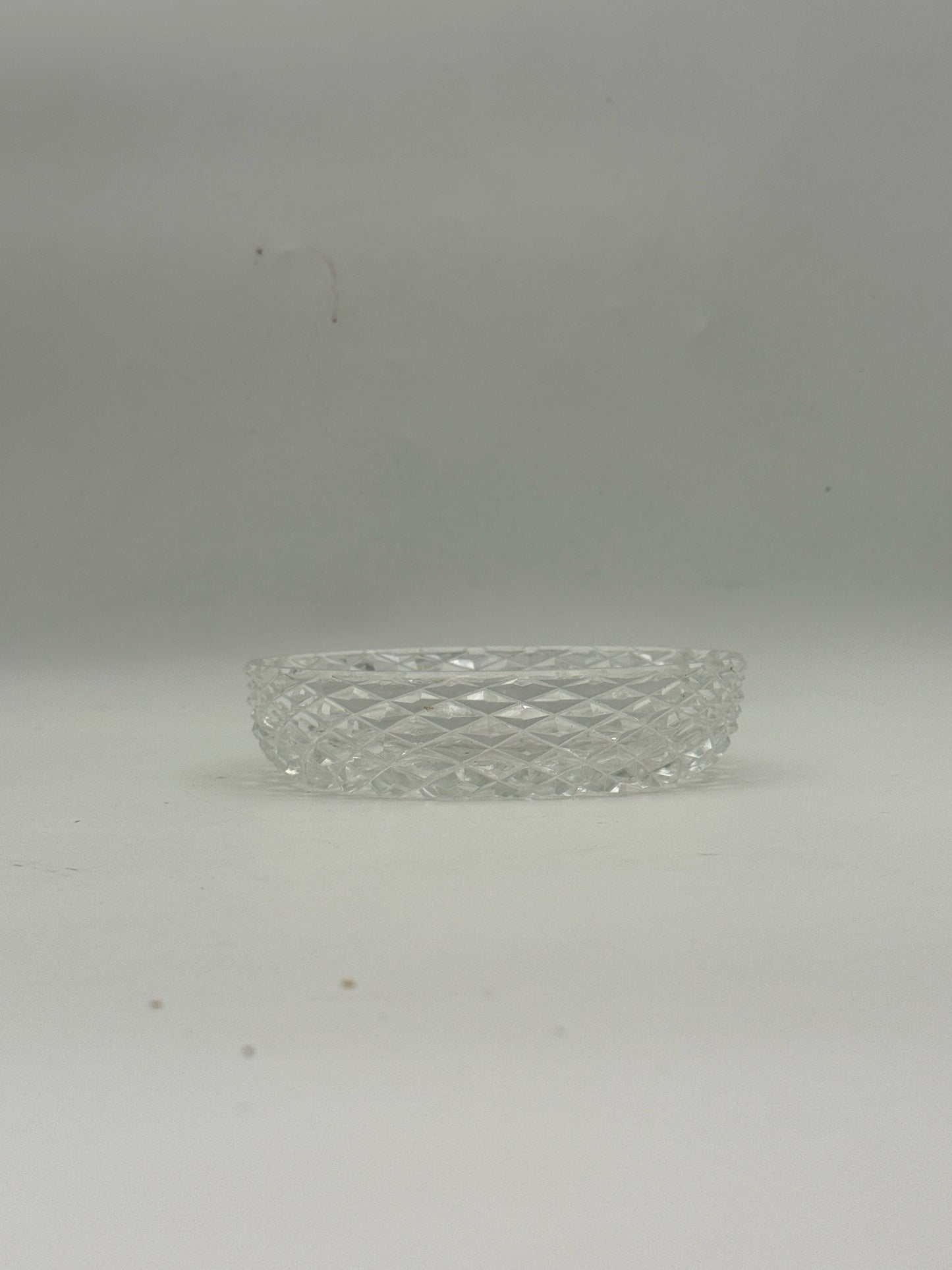 Cut Crystal Wine Coaster