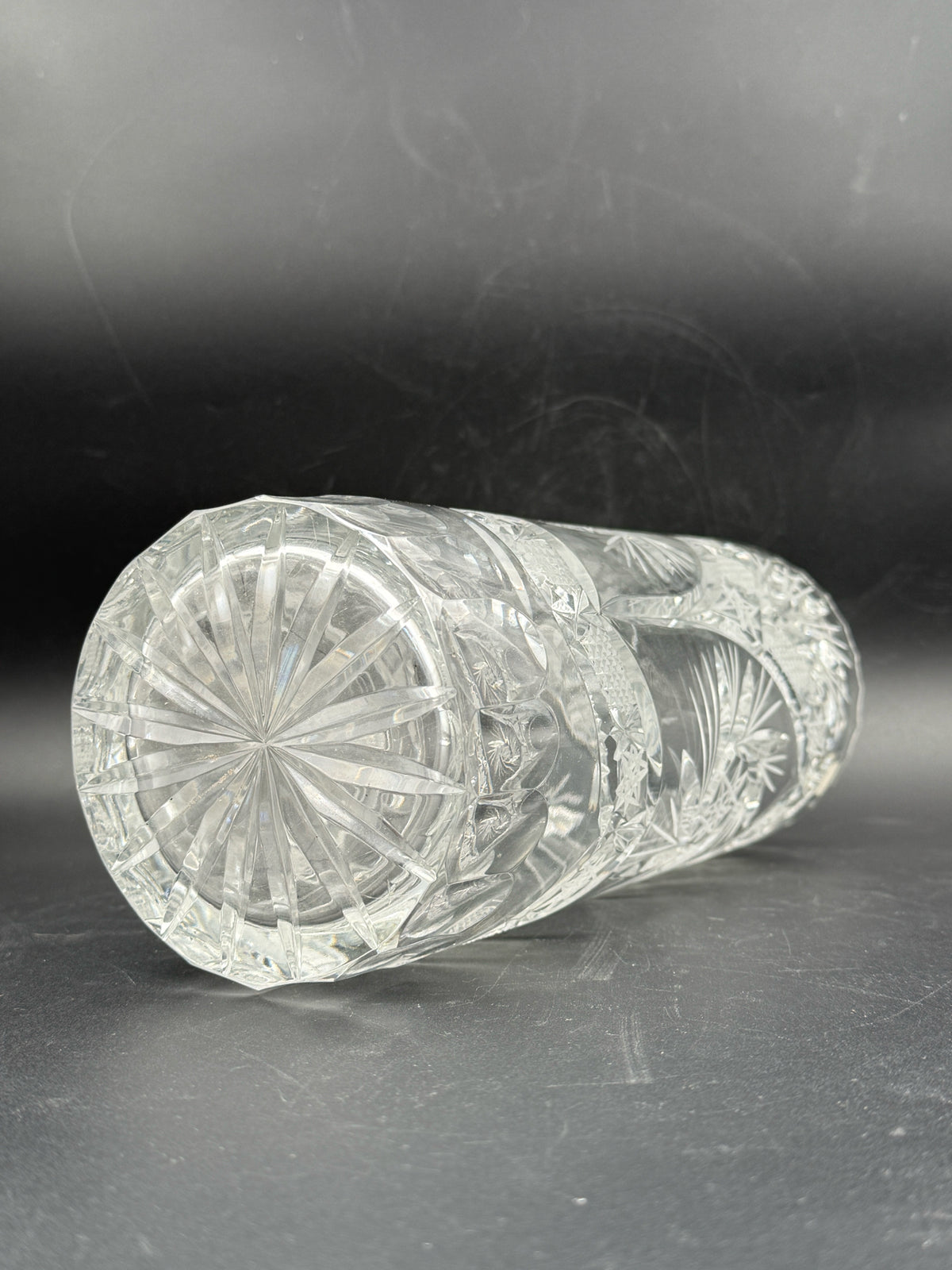 Brilliant Cut Crystal Vase
