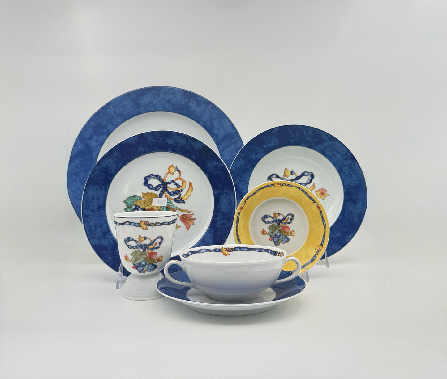 Bernardaud "Borghese"- 36 Pieces Of Placesettings And Servingware