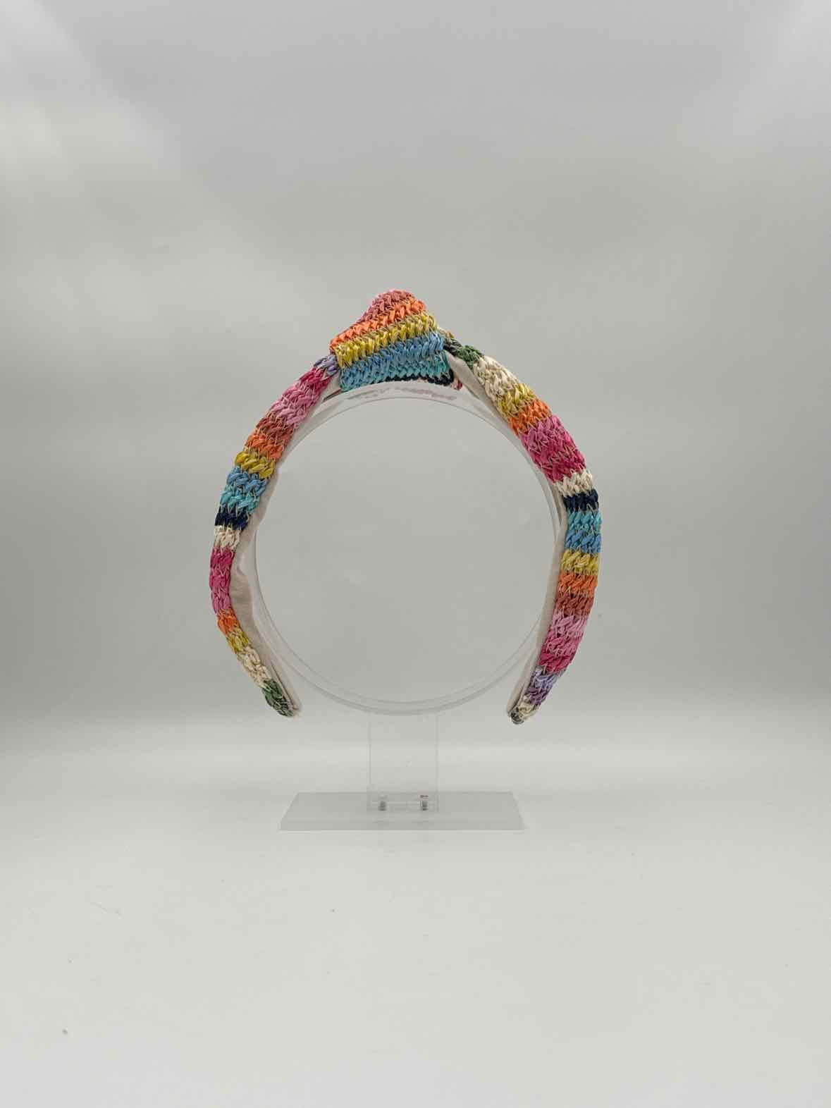 Rainbow Stripe Knotted Headband – Hair Accessory