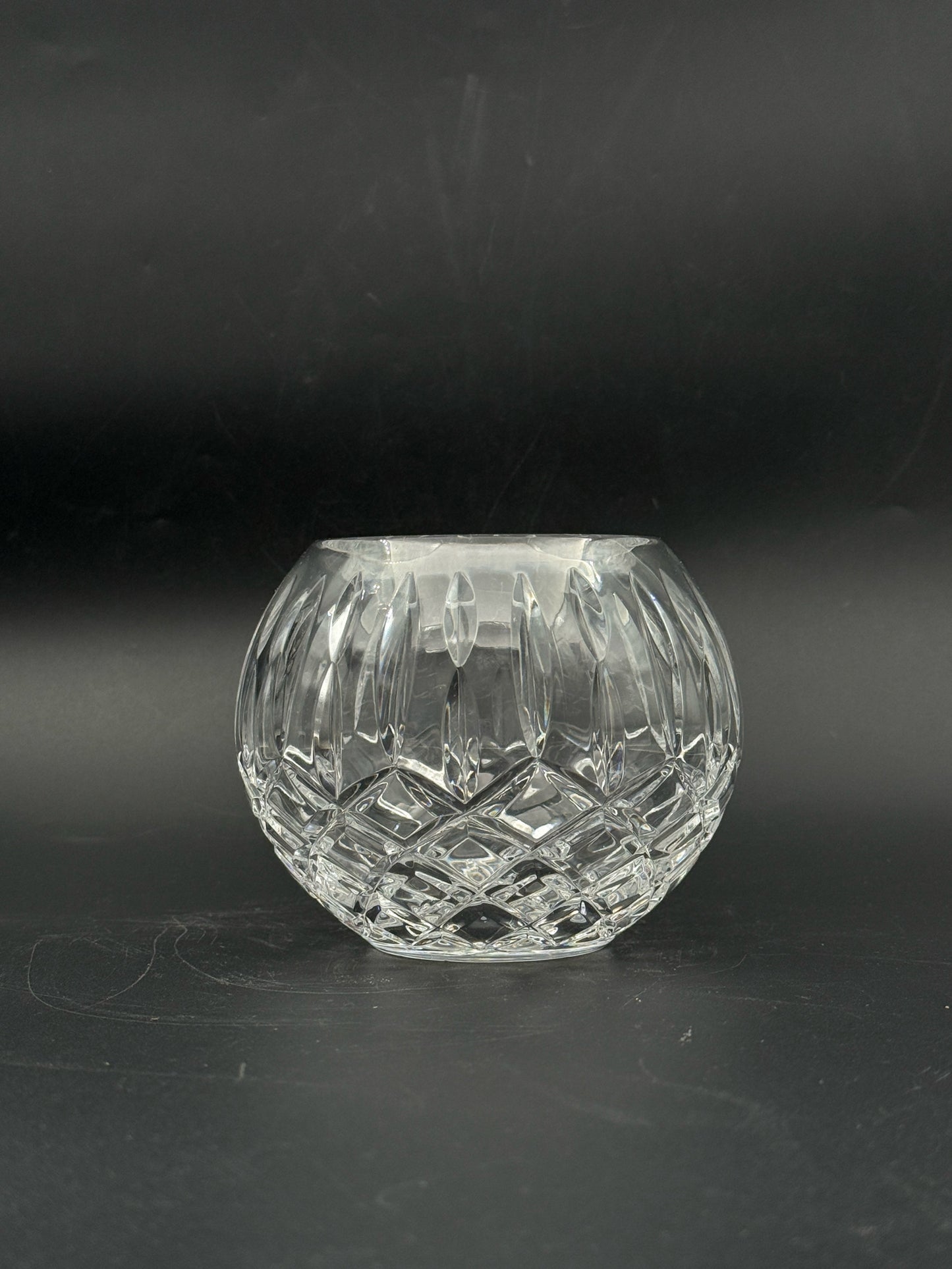 Small Crystal Rose Bowl