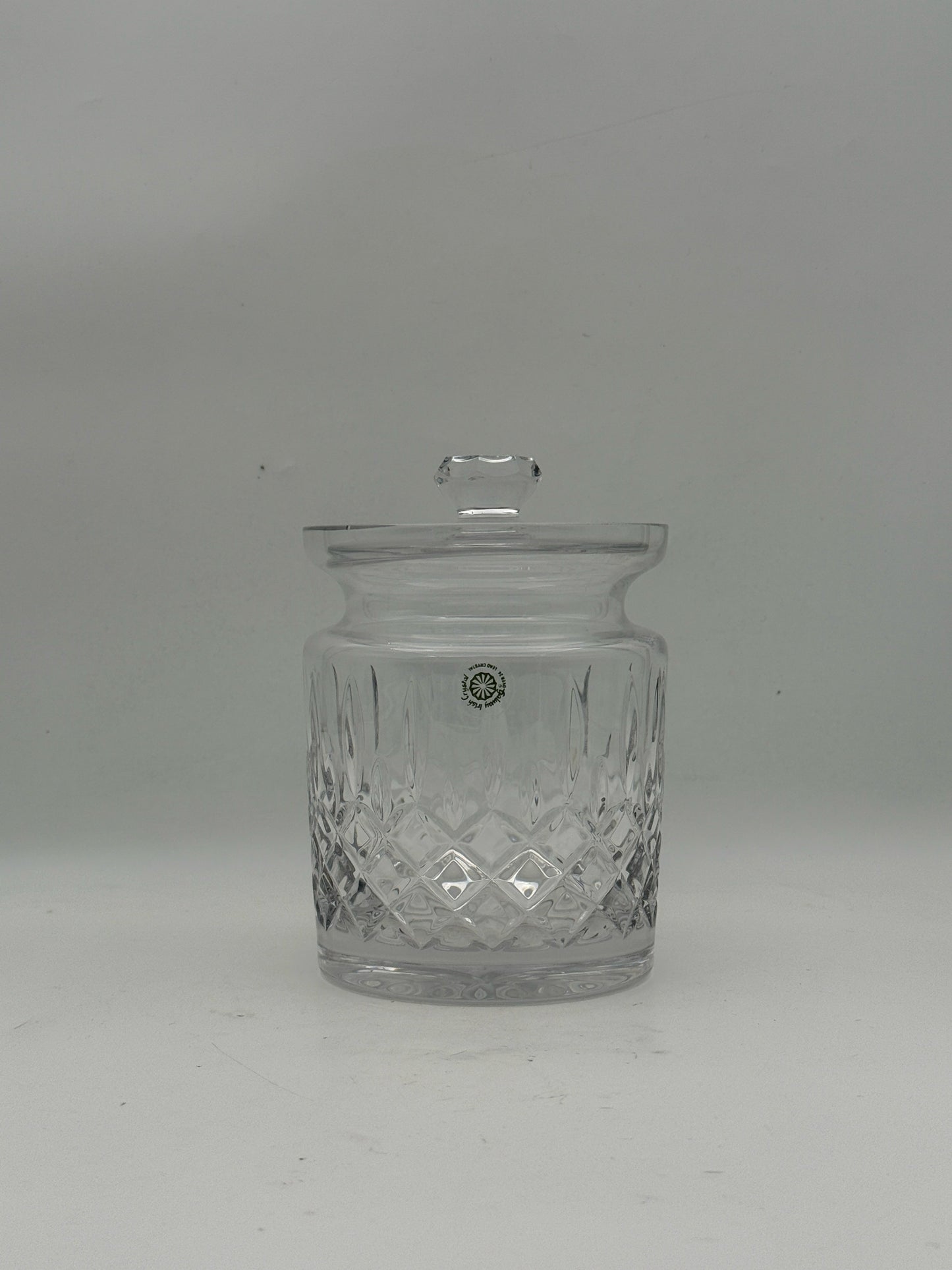 Galaway Irish Crystal Biscuit Jar